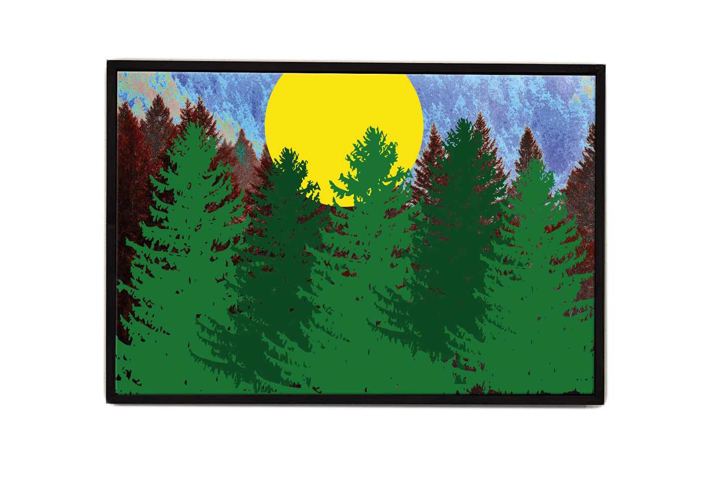 Whispering Pines Canvas Wall Art