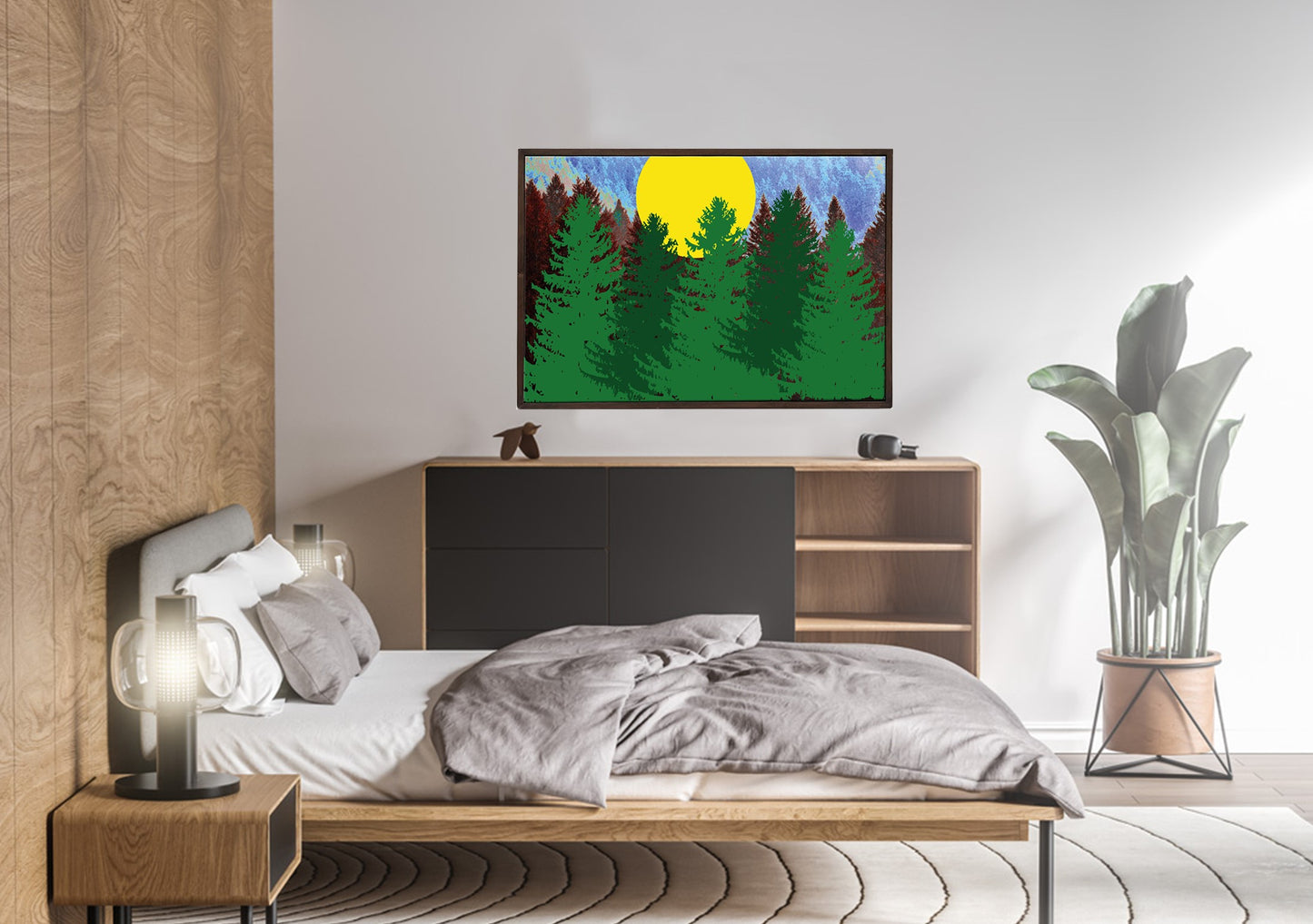 Whispering Pines Canvas Wall Art