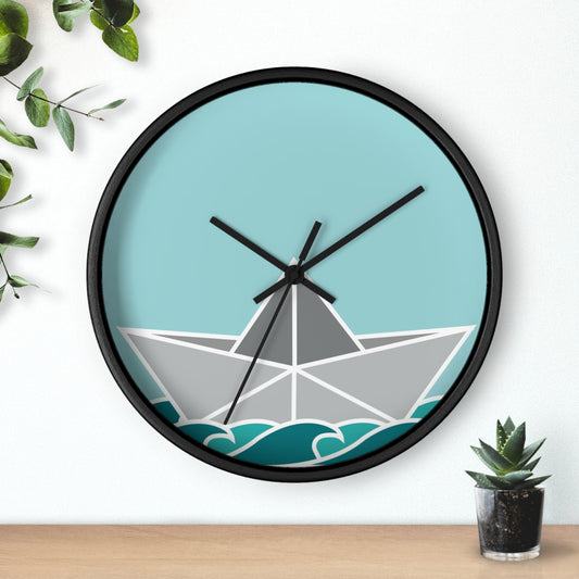 Sailing Serenity Wall Clock