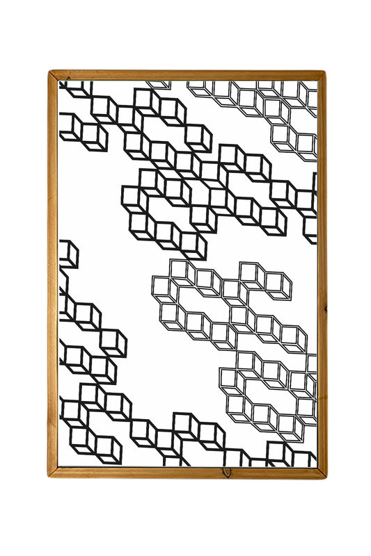 Abstract Squares Canvas Wall Art